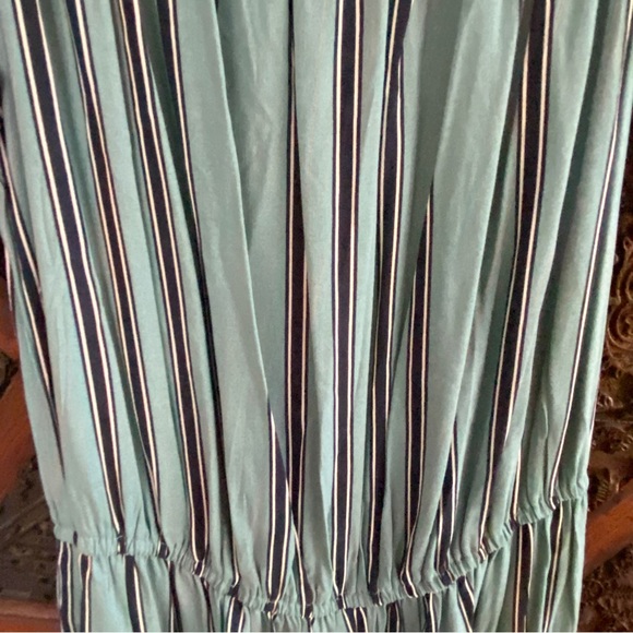 Band of Gypsies Off-the-Shoulder Striped Jumpsuit, Size S - Picture 3 of 4
